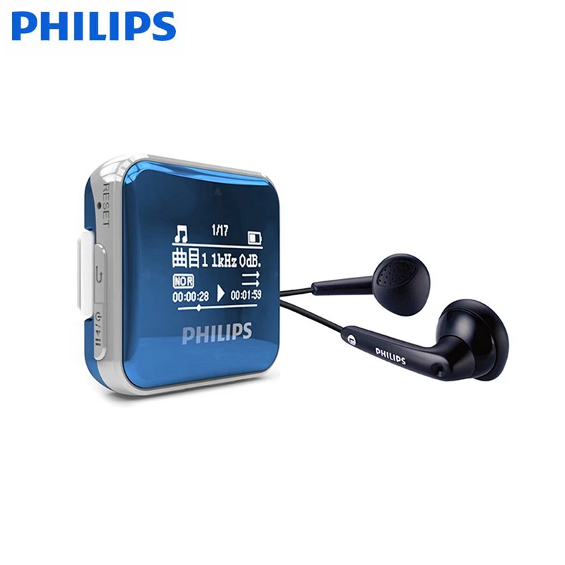 Philips Sa2208/93 Portable Mp3 Music Lossless Player 0.91 Inch Fm Radio  Voice Recording 8g Memory Storage - Mp3 Players - AliExpress