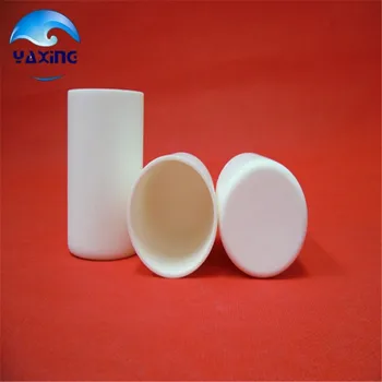 

99.5% alumina crucible cylindrical corundum crucible dia50x80mm 120ml
