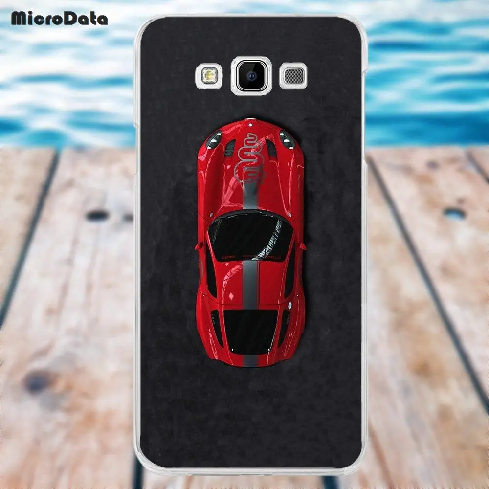 Логотип Supercar Alfa Romeo для samsung Galaxy A3 A5 A7 J1 J2 J3 J5 J7 из мягкого ТПУ стиль уникальный