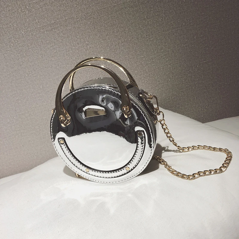 Женские сумки от известного дизайнера, сумка через плечо, уникальная лазерная ПУ круговая сумка-мессенджер, мини вечерние сумки с круговой цепочкой