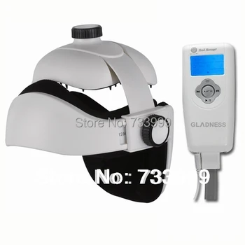

2pcs/lot Promotion Electric Head Massager Brain Massage Relax Easy Acupuncture Points Air cushion heating and music function