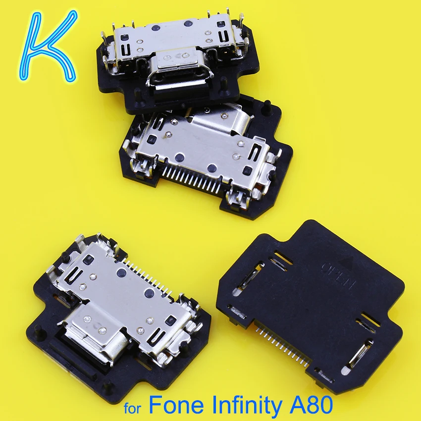 JCD 2pcs Charging Charger Port Micro USB Dock Connector