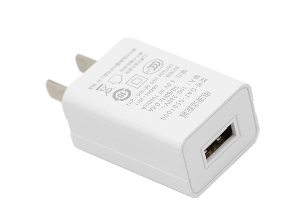 3C Certification 5V1A USB Wall Charger Adapter for  iPhone iPad Huawei Samsung S9 Xiaomi Mi 8 Mobile Phone Black White (13)