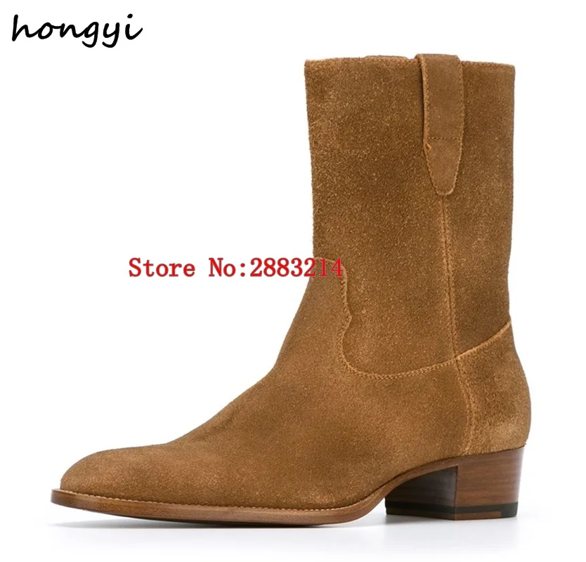Chelsea Boots Vintage Leder Stiefeletten Stiefel Chelsea Boots Vintage Leder Stiefeletten Stiefel