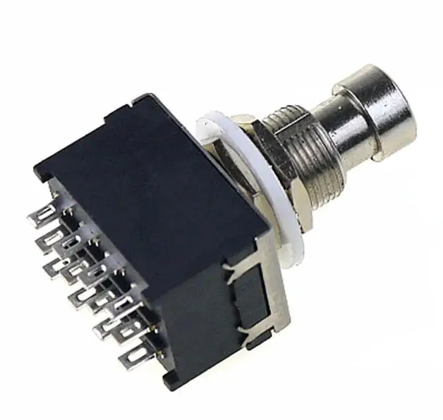 

1PCS Effect device through switch, change-over switch, 12 foot foot switch, 4PDT environmental protection
