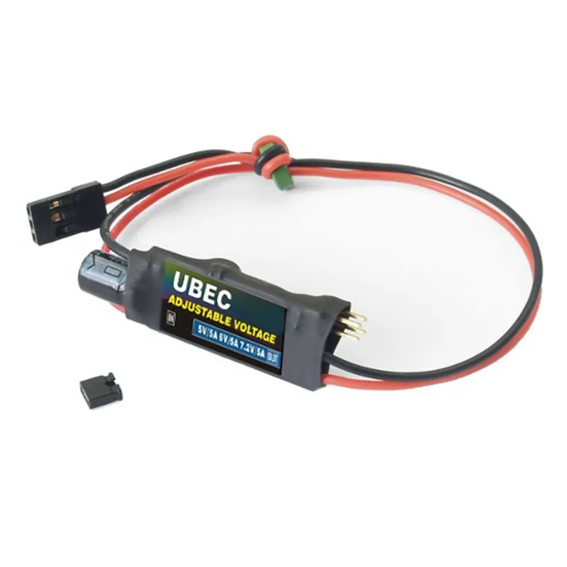 DW крыло 5 V/6 V/7 2 V 5A Выход Регулируемый UBEC для радиоуправляемый самолет вертолет Accs