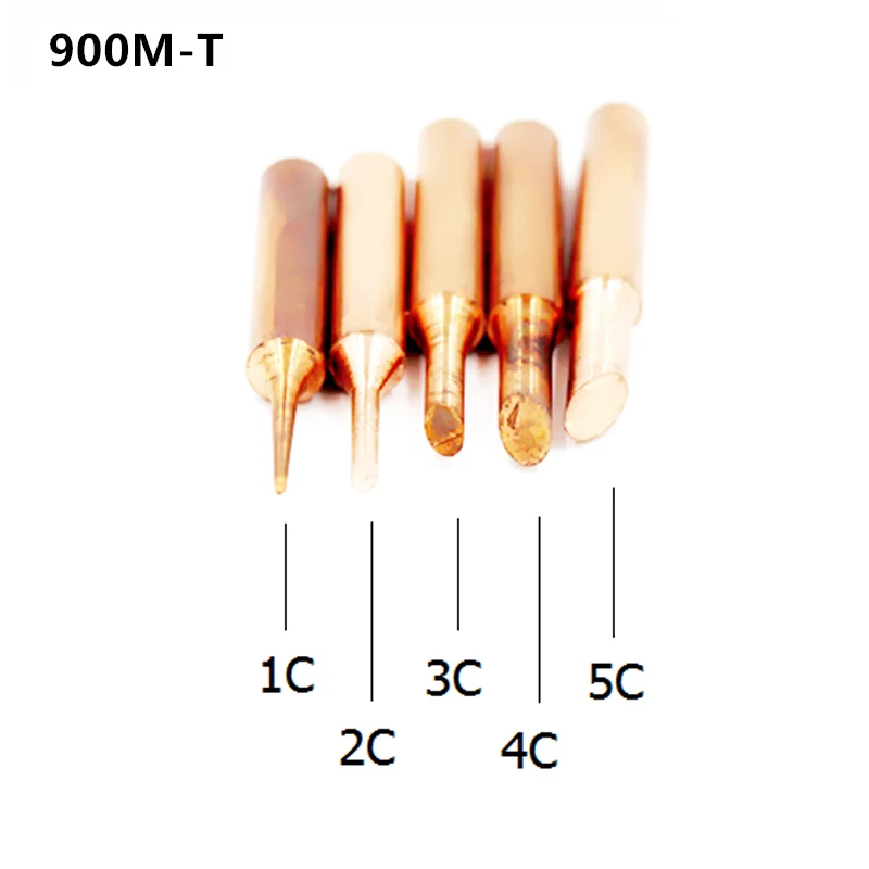 900M-T C D Серия I K SK B паяльник наконечник бессвинцовый сварочный для Hakko 936 Saike 909D 852D+ 952D паяльная станция