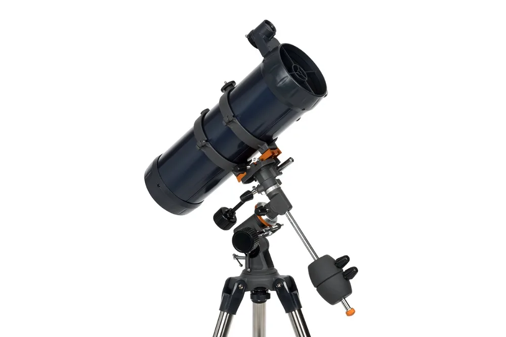 Телескопический рефлектор CELESTRON AstroMaster 114EQ Newtonian телескопы с красной точкой Finderscope