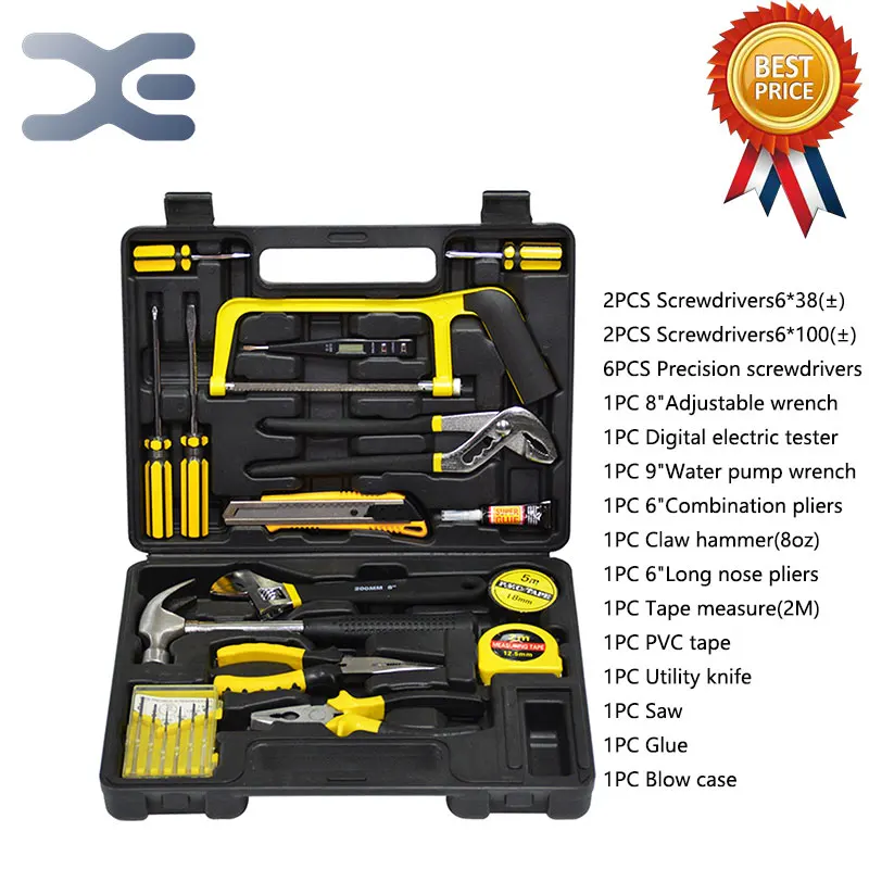22PCS Tool Hand held Disassembly Tools Premium Gift Set Toolbox Auto Tools Car Repair Tool on