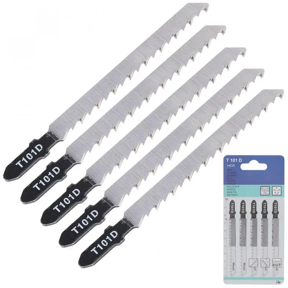 5pcs/set T101D 100mm High carbon Steel Reciprocating Saw Blades