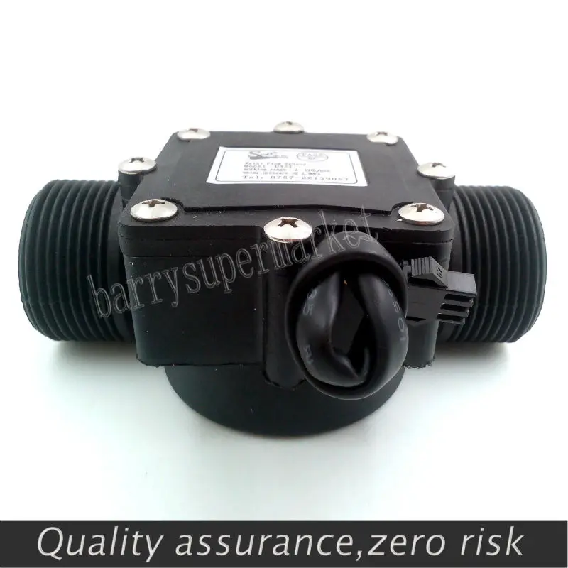 Water Flow meter flowmeter Hall Sensor Switch counter fuel gauge indicator caudalimetro flow device DN32 G1-14 1.25 1-120Lmin 3