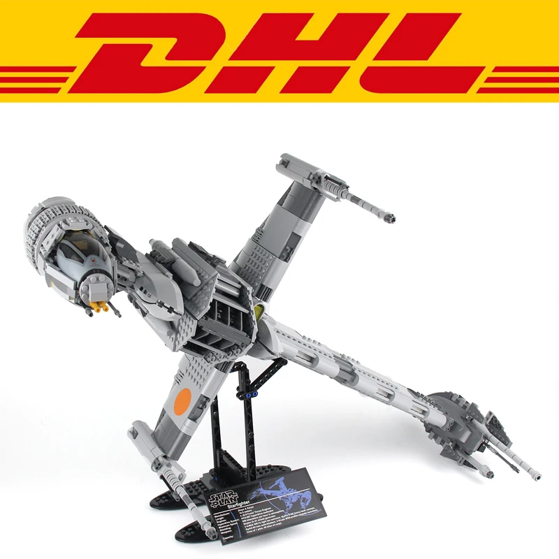 

2017 New 1487Pcs Star War B-Wing Starfighter Model Bouilding Kits Blcks Bricks Compatible Toy Gift 10227