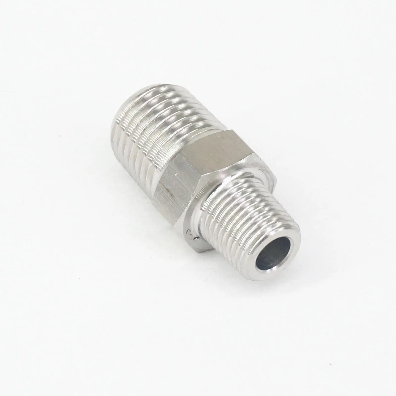 1/8 &quotBSPT папа до 1/4&quot BSPT резьбовые 304 фитинги из нержавеющей стали разъем адаптера