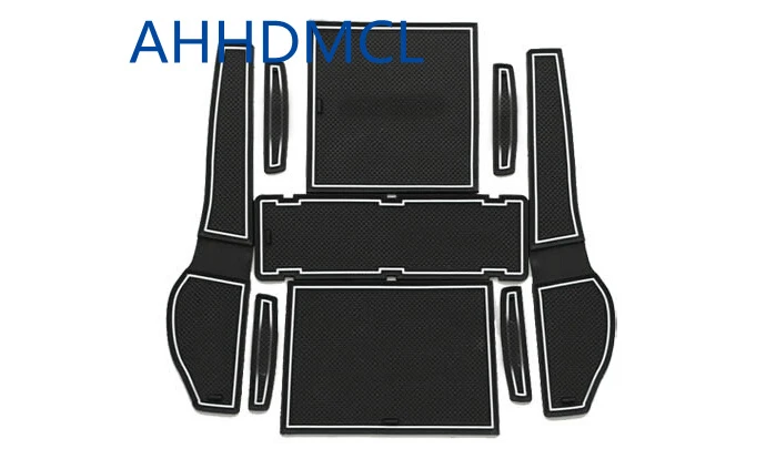 

AHHDMCL Car Door Groove Mat Gate Slot Mats Cup Armrest Storage Pad For Toyota Corolla Ex 2013