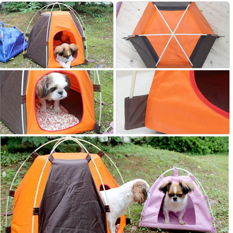 Waterproof-Oxford-Rainproof-Pet-Portable-Foldable-Cute-Tent-Outdoor-Indoor-Nest-Mat-Hexagonal-Pet-Tent-For-Kitten-Cat-Small-Dog-Puppy-House-PD0010 (7)