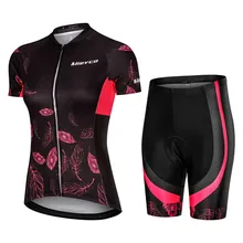 Профессиональный женский велосипедный костюм велосипедиста MTB Одежда Женская гоночная велосипедная одежда Ropa Ciclismo для девочек велосипедная одежда гоночный нагрудник короткие штаны Pad