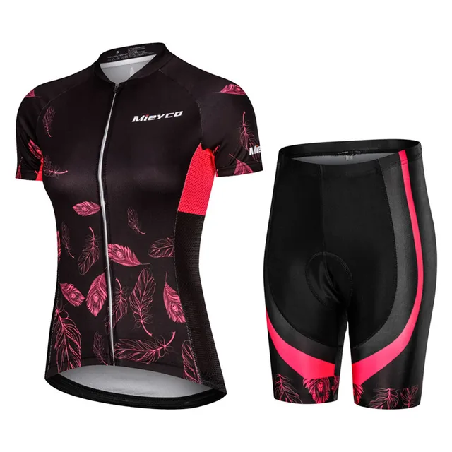 US $7.97 Pro Women Cycling Set MTB Bike Clothing Female Racing Bicycle Clothes Ropa Ciclismo Girl Cycle Wear