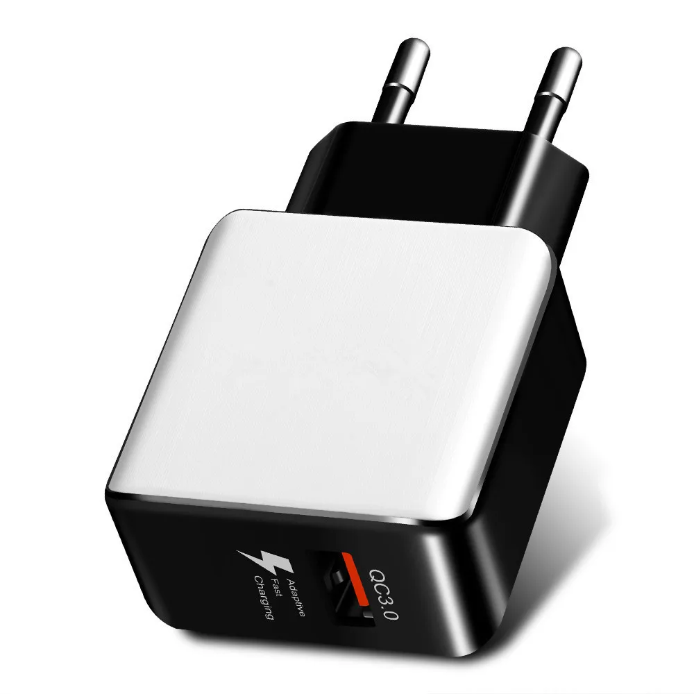 QC3.0 зарядное устройство для быстрой зарядки 5 В/9 В/12 мобильный телефон