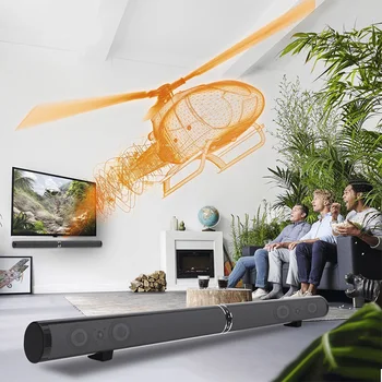 

Wireless Stereo Loudspeaker Bluetooth 4.2 Speaker Soundbar Home Super Bass Dual Diaphragms with Long Standby EU/US/UK/AU Plug