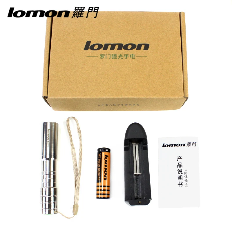 

Stainless Steel LED Flashlight Waterproof Tactical Mini LED Flashlight 18650 Rechargeable Olight Torch Aluminum Alloy Torchlight