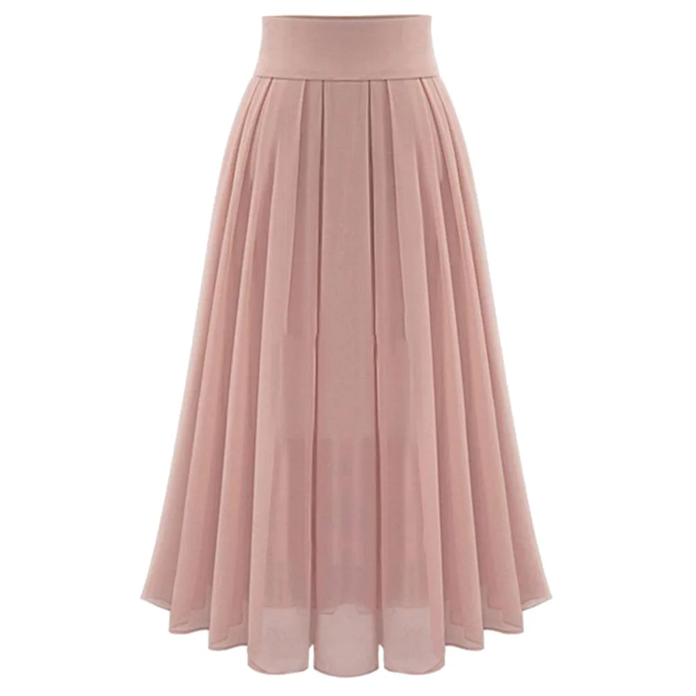 

2019 NEW HOT Fashion Women's Sexy Party Chiffion High Waist Lace-up Hip Long Skirt подо Wholesale T3