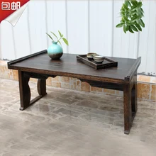 Large windows and wood laptop desk multifunctional desk coffee table kang table tatami bed folding tables