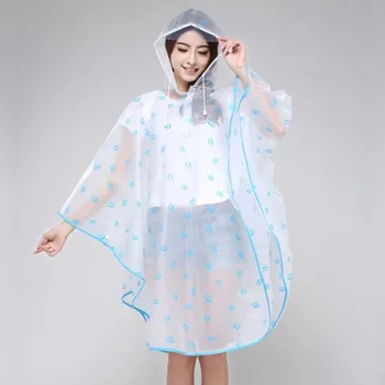 

Summer Long Raincoat Women Polyester Pink Poncho Transparent Waterproof Cover Women Jackets Rain Coat Men Suit Hat Rainwear 6R68