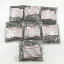 1000 шт./пакет 21 мм-30 мм SDF-178 Нержавеющая сталь часы пружинный оси шарнира диаметр инструмента 1,78 мм