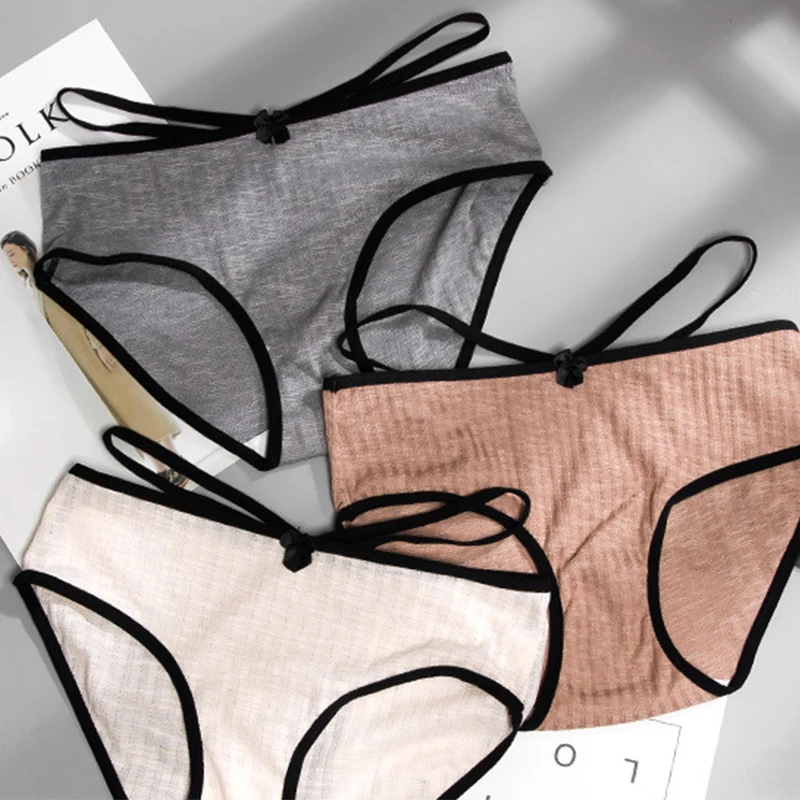 

Soft Cotton Panties For Women Sexy Lingerie Seamless Underwear Gril Lady Briefs Female Casual Underpants Under Wear Women