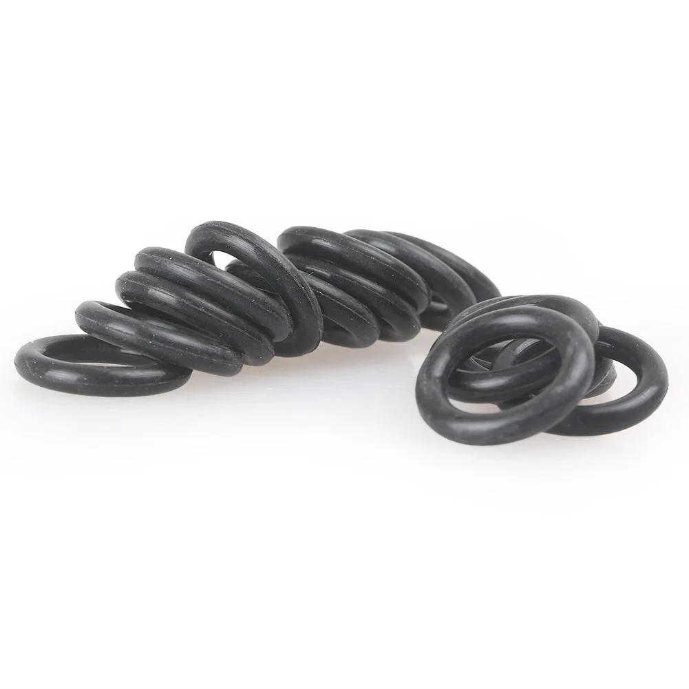 100PCS Motorcycle Engine Transmission Twin Cam Oil Drain Plug O-Ring For Harley Davidson 11105 Black