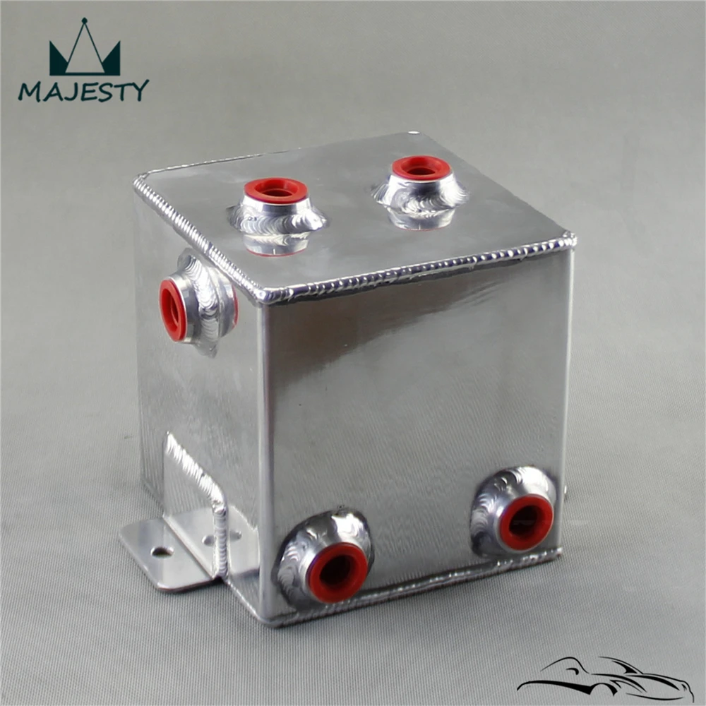 

2L Universal Aluminium 2 Litre Swirl Pot 2L Fuel Polished Alloy Surge Tank