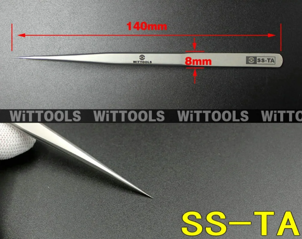 Япония Вит TA серии пинцеты мобильные телефоны или часы ремонтные инструменты анти-кислотные супер острые щипцы держат мелкие предметы
