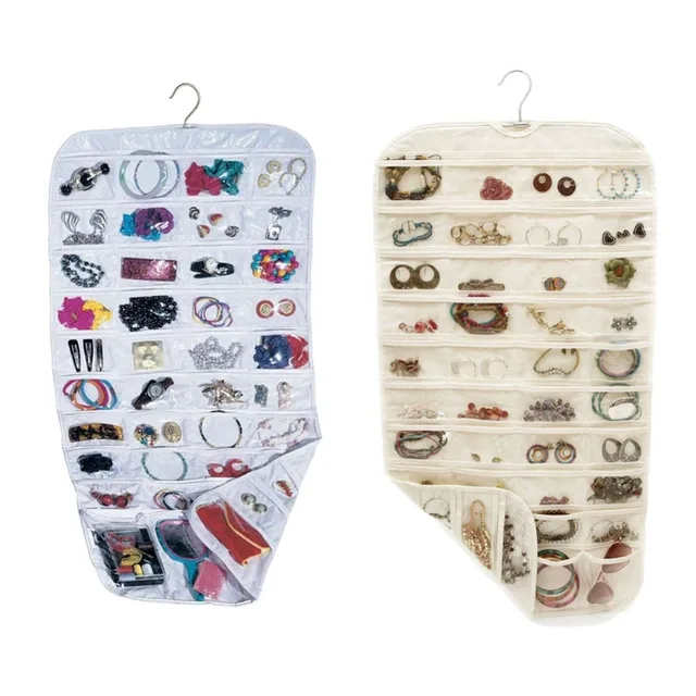 Earring Bag 80 Pockets Jewelry Hanging Storage Organizer Holder Earring Bag 80 Pockets Jewelry Hanging Storage Organizer Holder Transpa Business Membership Card Holding
