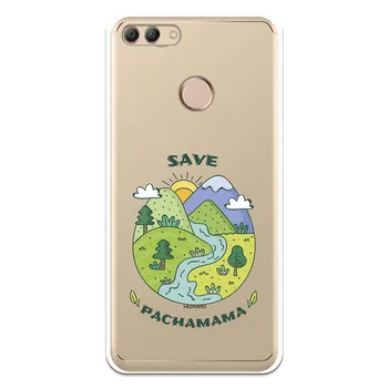 

Stand case costume drawing Save Pachamama WP003 for Huawei Y9 2018