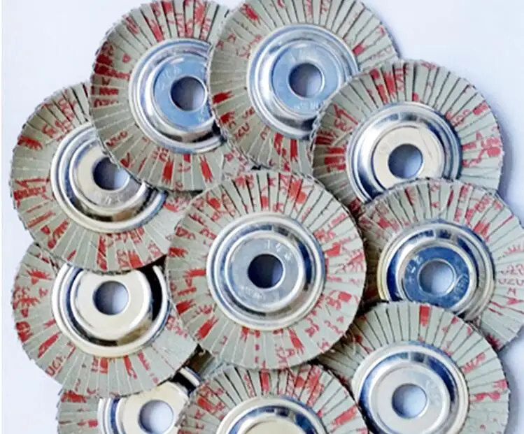

Free shipping of 10pcs/set steel core soft 80# grit 100*16MM flap discs wheels for angel grinder steel metal polishing sanding