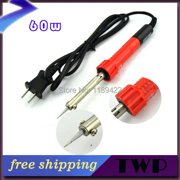 Free shipping ABC 60W External Heating Electronic Soldering Iron 220v~240v | Инструменты