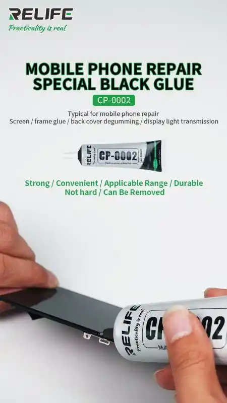 Relife Glue Latest Mobile Phone Repair Special Glue Relife Cp 0001 Transparent Cp 0002 Black Glue For Screen Frame Repair Tool Hand Tool Sets Aliexpress