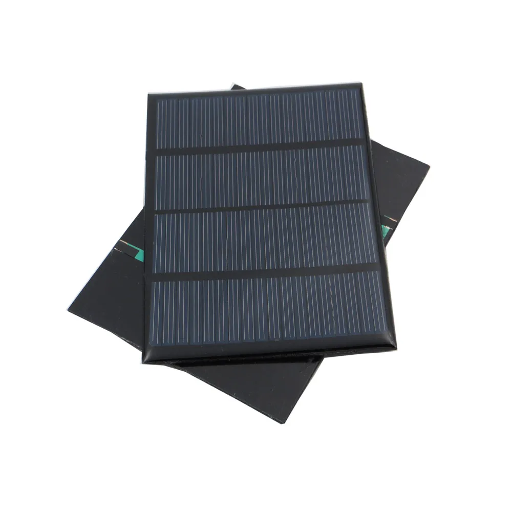 

2pcs x Solar Panel 12V 100mA 1.5W Cell DIY Battery Charger Mini Solar Panel China Module Solar System Cells for Cell Charger Toy