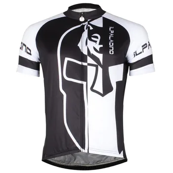 

New Men Black Bike Jersey Short Sleeve Quick Dry Cycling Clothes Full Zipper Ropa Ciclismo Hombre Size S-6XL