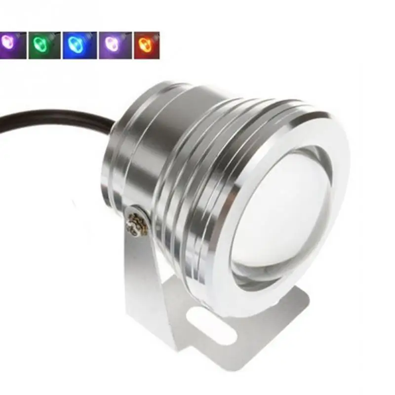 10 Вт 12В RGB белый/теплый белый светодиодный подводный прожектор IP68