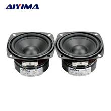 AIYIMA 2 adet ses taşınabilir hoparlörler 3 inç 4Ohm 15W su geçirmez tam frekanslı bas açık Altavoz Portatil hoparlör sütun