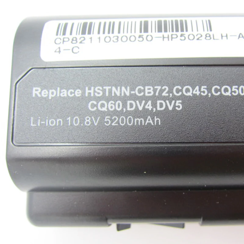 HSW 6 ячеечный Аккумулятор для HP HSTNN Q34C UB72 UB73 W48C W49C W50C XB72 XB73|battery for hp|6 cell batteryfor hp |