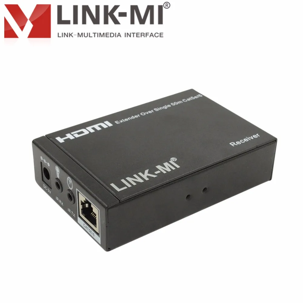 LINK-MI S41-50 4x1 HDMI Quad Экран multi-зритель коммутатор для контроля уровня сахара в крови с 50 м hdmi-удлинитель Протокола по Cat5/6 кабель сплиттер для мониторов с ИК