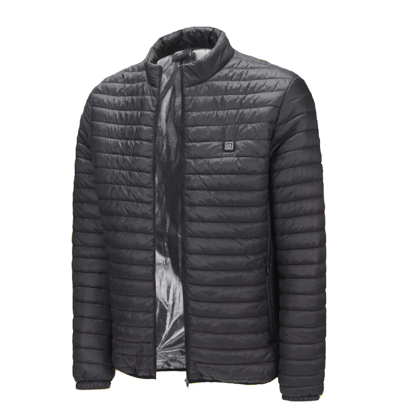  Hombres Mujeres al aire libre USB Chaleco de calefacción por infrarrojos chaqueta de invierno Flexi