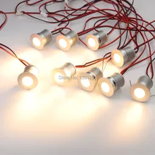 9 шт./компл. светодиодная подсветка под шкаф с регулируемой яркостью Мини светодиодный встраиваемый витрина освещение под прилавком полка мебель Кухонные светильники 3 Вт