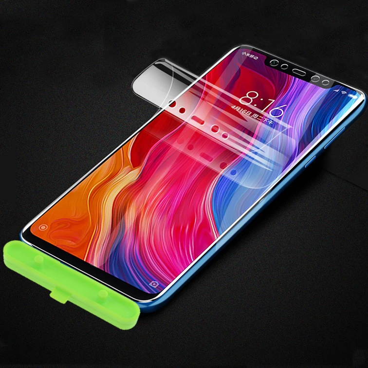 2 шт. передняя и задняя Гидрогелевая пленка для Xiaomi Mi 6 8 9 SE Lite Mix 2S Redmi Note 7 мягкая
