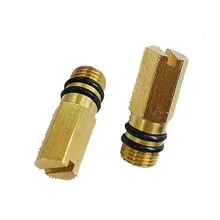 2 шт./партия, кран для горячей и холодной воды, Торцевая Крышка, сливная пробка, аксессуары для смесителя