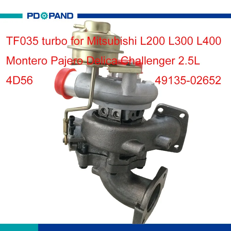 TF035 Турбокомпрессор двигателя части воздушного нагнетателя MR968080 MR968081 для Mitsubishi L200 L300 L400 Montero Pajero Challenger 4D56 T