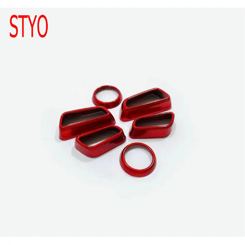 

6pcs Car ABS interior seat adjustment cover Trim For Toyota1 Corolla Hatchback 2019 CAMRY 2019 RAV4 2019