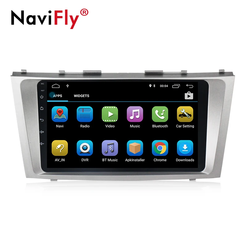 Best Free shipping! 9" Android 8.1 Car multimedia player GPS Navigation For Toyota Camry 2007 2008 2009 2010 Car Stereo radio WIFI BT 1